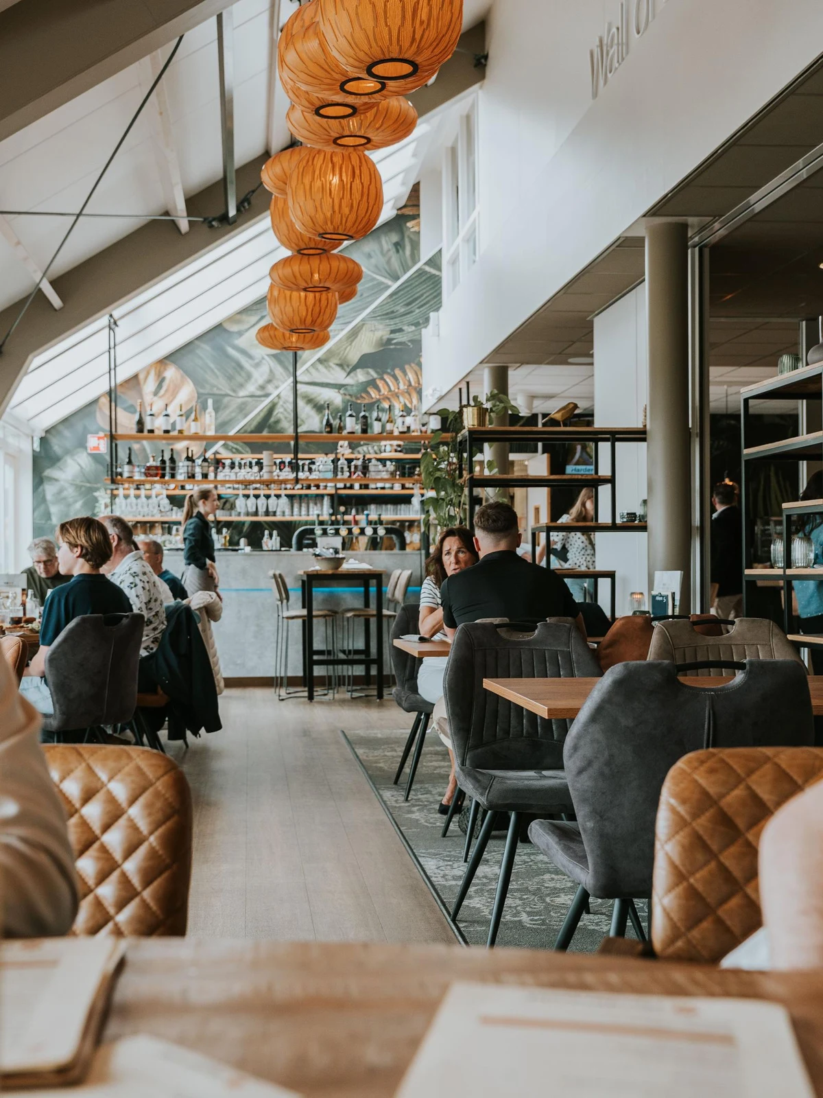Interieur van Brasserie Harderwold