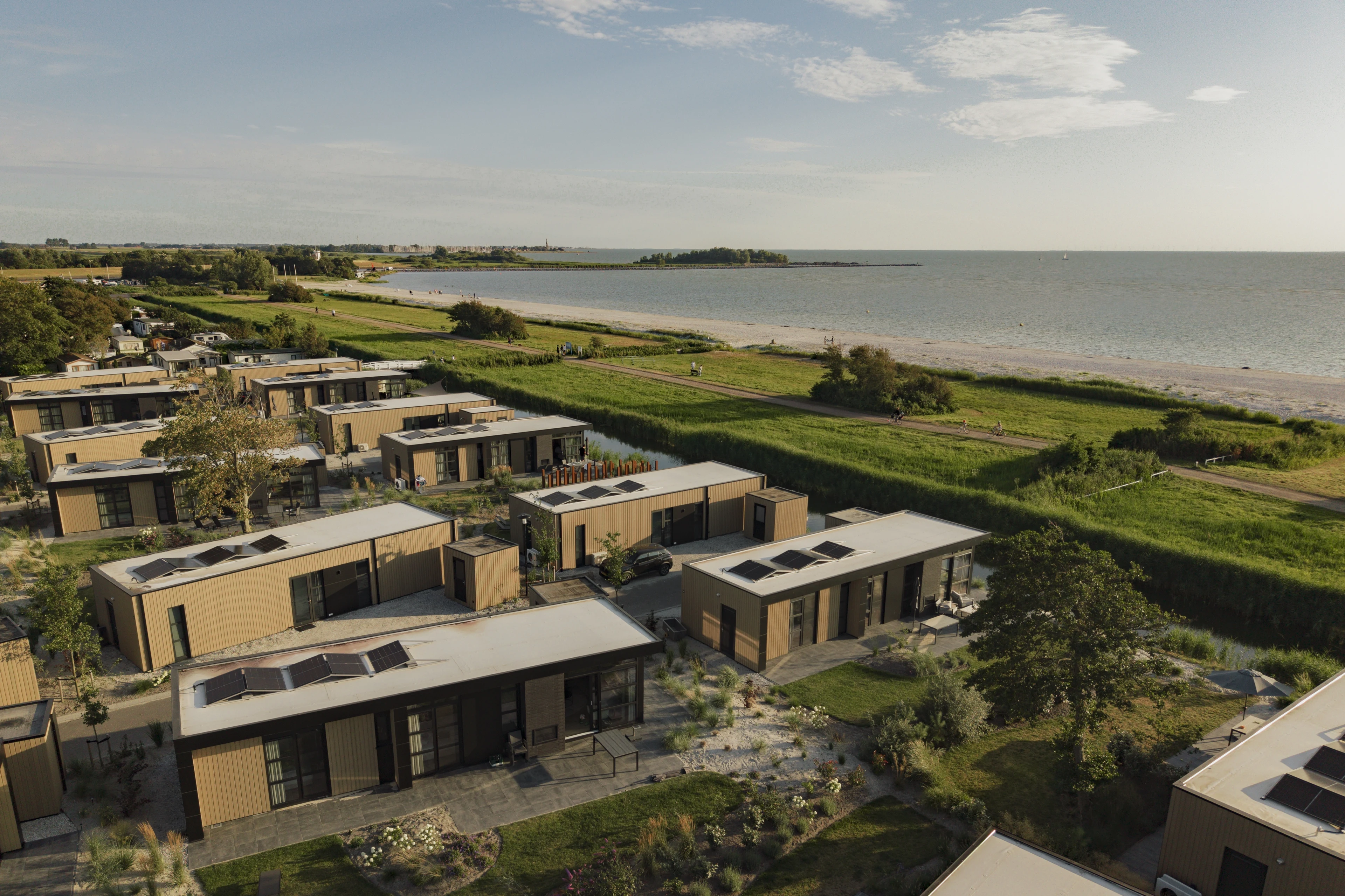 MarinaParken met vakantiewoningen aan het water